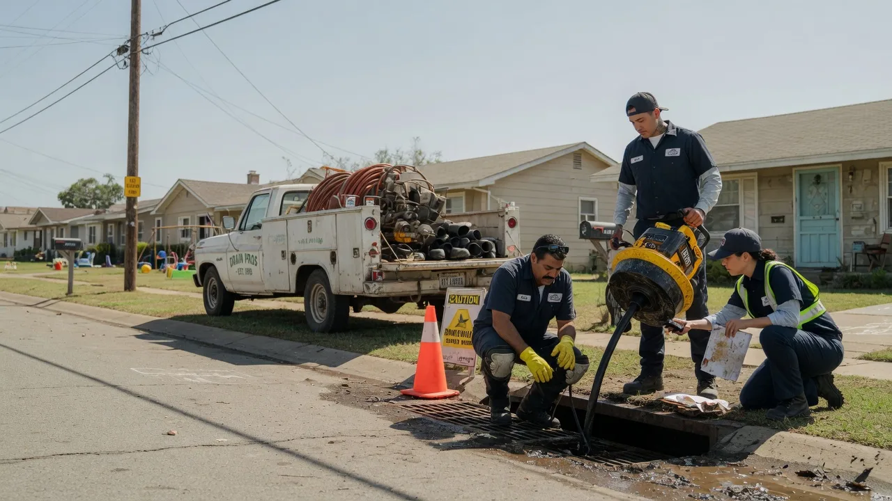 Drain Cleaning in Sylvester, TX near me